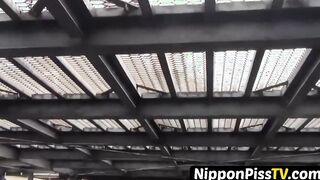 Japanese ladies are letting waterways of their piss on roads