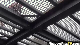 Japanese ladies are letting waterways of their piss on roads