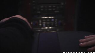 Naughty teen pussy licks goth MILF while getting fucked