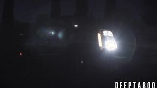 Naughty teen pussy licks goth MILF while getting fucked