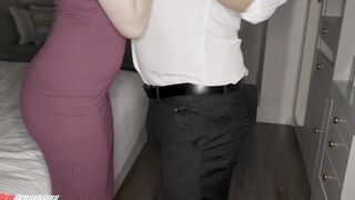 Sahara Skye Gets To Know Her Boss Much Deeper Into two