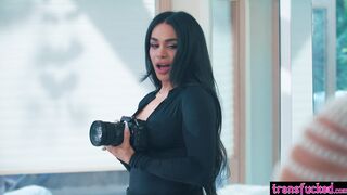 Latina fucked by shemale photographer
