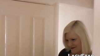 Big tits GILF in stockings is fucked deep by a big dick