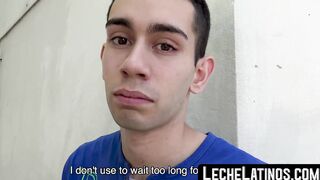 For the first time a straight Latino gets his behind bare