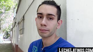 For the first time a straight Latino gets his behind bare