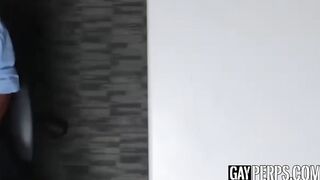 Skinny delinquent Stud Devours officers huge black cock