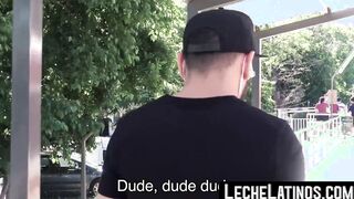 Gay banging for a macho Latino straighty for the first time