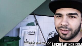 Gay banging for a macho Latino straighty for the first time
