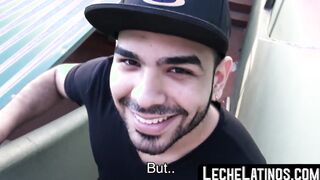 Gay banging for a macho Latino straighty for the first time