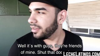 Gay banging for a macho Latino straighty for the first time