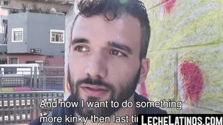 First time having raw sex for bearded guy and he enjoys it