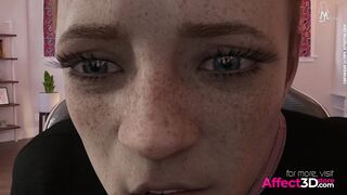 Futanari gamer fucking her favorite superheroine in a 3D animated porn