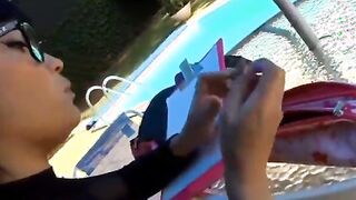 Japonesa  gostosa do rabão fudendo com o negão dotado