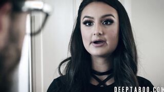 Professional cock sucker Eliza Ibarra fucked in taboo scene