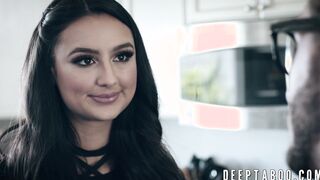 Professional cock sucker Eliza Ibarra fucked in taboo scene