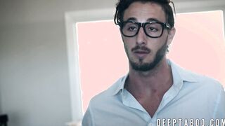 Professional cock sucker Eliza Ibarra fucked in taboo scene