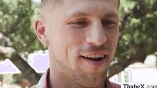 Space Trans Emma Rose analed by farmers big cock