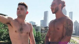 Face fucking and intense anal pounding for a family bonding
