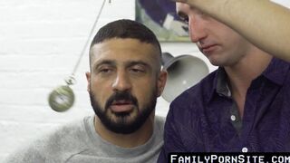 Stepfather screws his stepson in no entrancing pornography