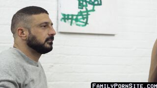 Stepfather screws his stepson in no entrancing pornography
