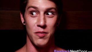 Hung jock receives blowjob and ass fucks his boyfriend