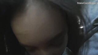 Caught blowing dick. beauty skank pounded rough. Cum into mouth