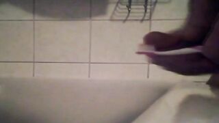 big cummed on the floor