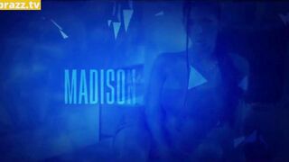 Bombshel Into A Blue Dress Gets Hard Boned - at