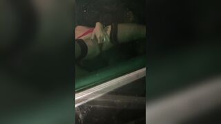Incredible sexual on the parking for Dogging