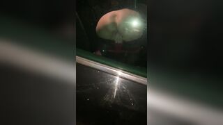 Incredible sexual on the parking for Dogging