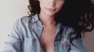 Hot Babe stripping and masturbating for you