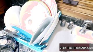 Step Nana Pushes Step-grandson Down On The Bed And Pulls His Pants Down & Puts His Co