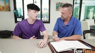 Dad share his hot new wife to his son