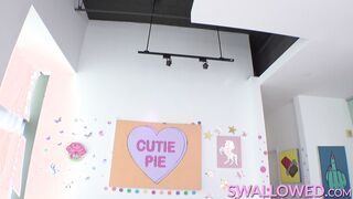 SWALLOWED Chanel Camryn and Liz Jordan seduce a dick