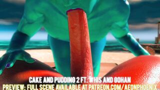 CAKE AND PUDDING 2 PREVIEW FT WHIS AND GOHAN
