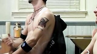 Attractive dude who loves to smoke seduces sexy partnerÂ 