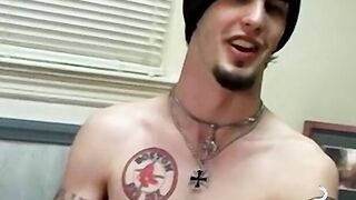 Attractive dude who loves to smoke seduces sexy partnerÂ 