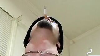 Attractive dude who loves to smoke seduces sexy partnerÂ 