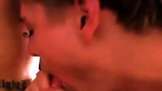 Handsome youngsters anal fucking and sucking dick in 3way
