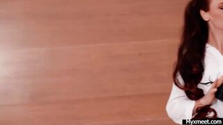 Thick Redhead Babe Abigaiil Morris Pounded Hard After BJ Ep.1