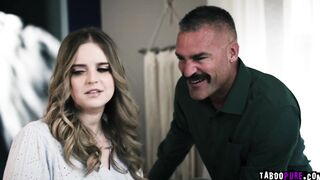 Coco Lovelock caught by her stepparents having virtual sex