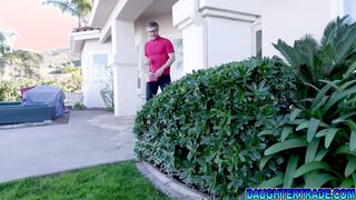 Stepdads fucking their own stepdaughters Kallie Taylor and Aria Sloane