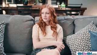Redheads nipples pulled by dominant milf