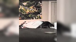 woke her up for a squirt and creampie
