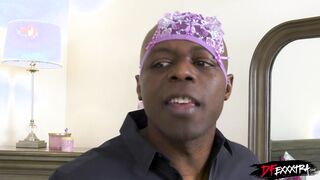 Why the fuck you got my panties on your head??
