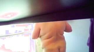 Plump stepmom's huge udders (hidden cam)