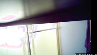 Plump stepmom's huge udders (hidden cam)