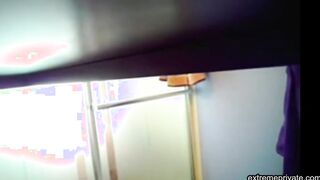 Plump stepmom's huge udders (hidden cam)