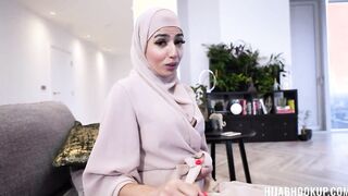 Hijab hot wife pay her husbands dues