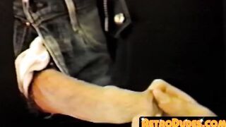 An old jock with a big cock and a deep throat sucks on random people